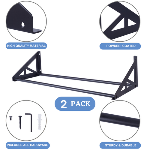 Disc Golf Rack Wall Mount, Disc Golf Storage, Disc Golf Wall Hanger,  Disc Golf Shelf for Wall, Disc Rack Storage, 2 Pcs Wall-Mounted Disc Golf Organizer for Home, Garage
